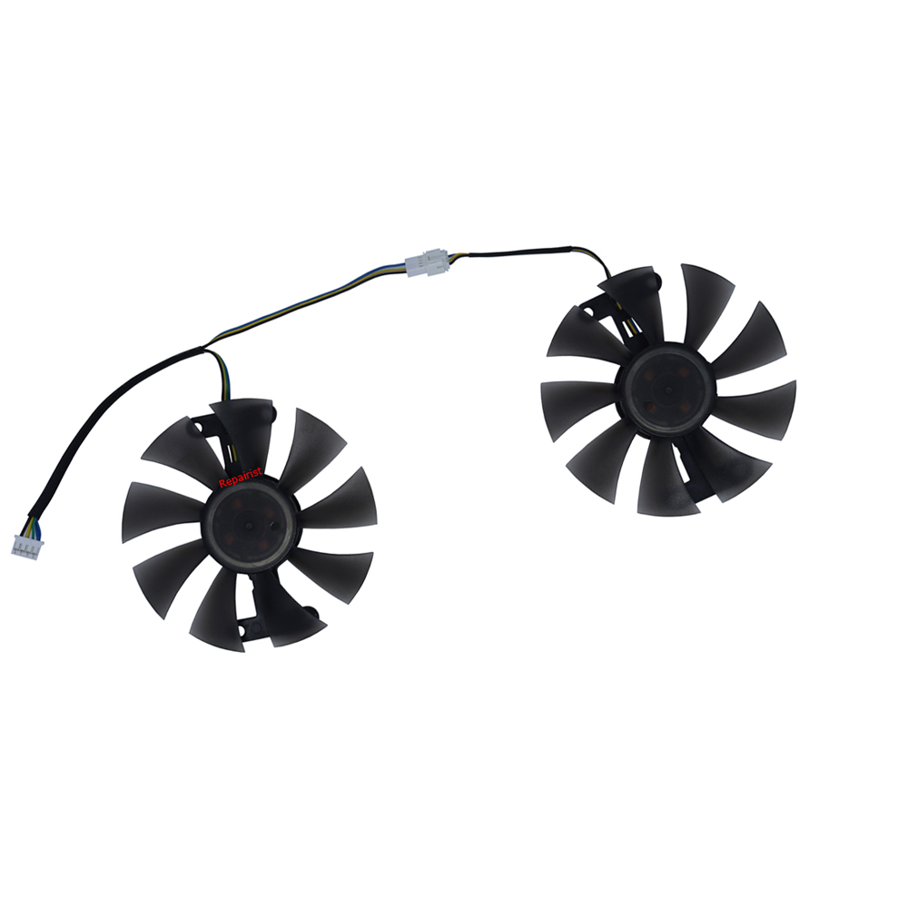 Rx 580 8Gb 2048Sp Gpu - Grafische kaartventilator, video VGA GPU-koelkoeler voor