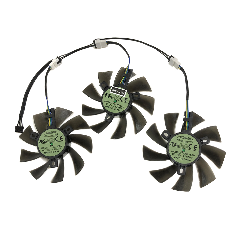 3 stks/set DIY T 129215 BU, GP - Rx 5700 Xt 8Gb Video Card recensie en prijs