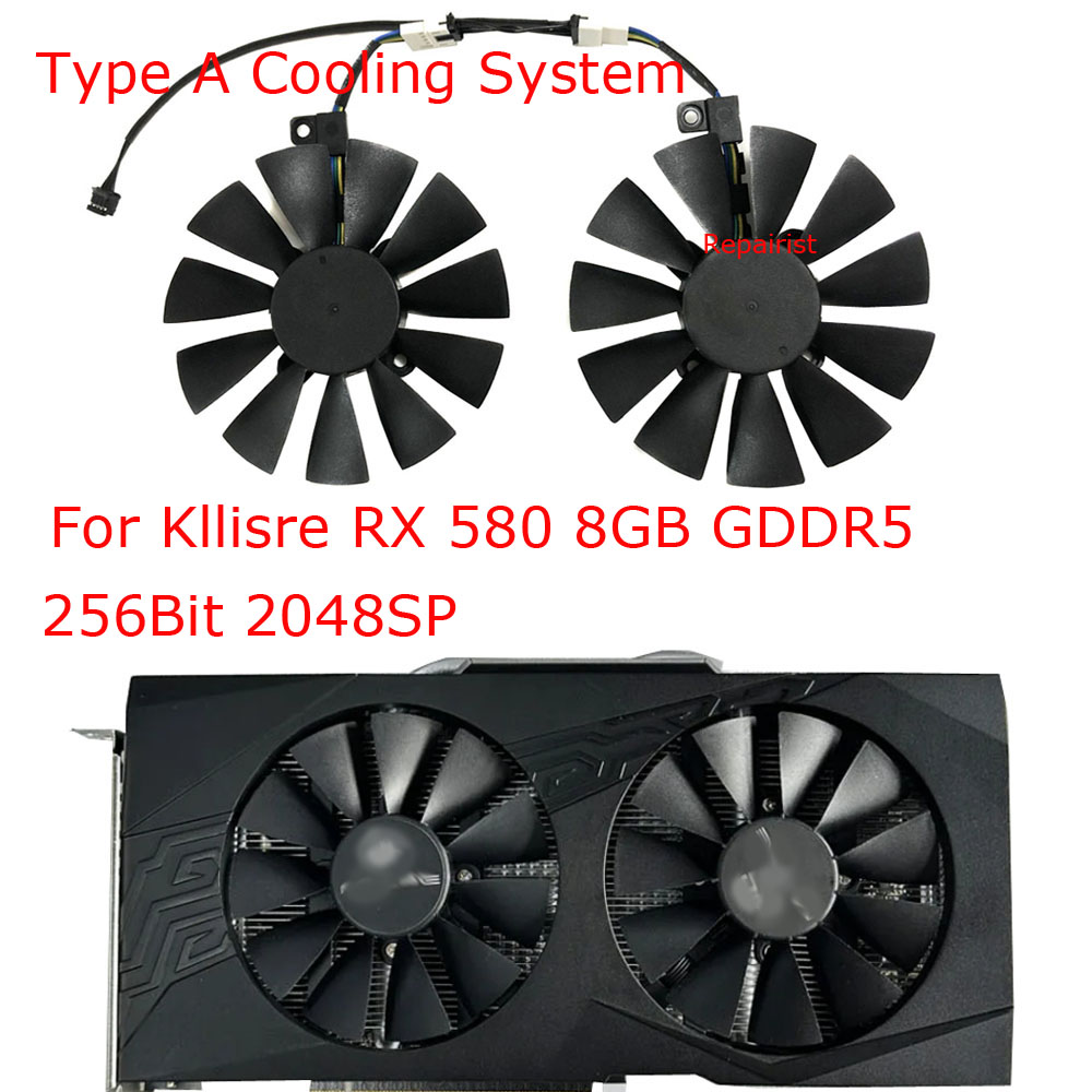 2 stks/set, Videokaarten Venti - Rx 580 8Gb 2048Sp Gpu recensie en prijs